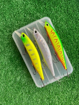 Набір Воблерів на щуку JerkBait 110SP \16 грам 3 шт в коробці