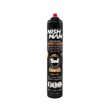 Спрей 5в1 для машинок Nishman Shaver Cleaner 5in1 Лимон 769 мл