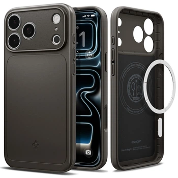 Чехол Spigen Thin Fit MagFit для iPhone 17 Pro Gunmetal (ACS10341)