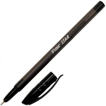 Ручка шариковая Flair Star 1188 Черный (8901765518767)