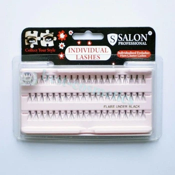 Ресницы для наращивания пучковые Salon Professional 1 пучок under