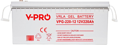 Akumulator Volt Polska GEL ULTRA SOLAR 12V 220Ah (5903760240691)