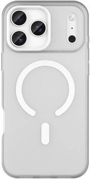 Etui Hurtel Magnetic Abrasive do Apple iPhone 17 Pro Biały (5907769379741)