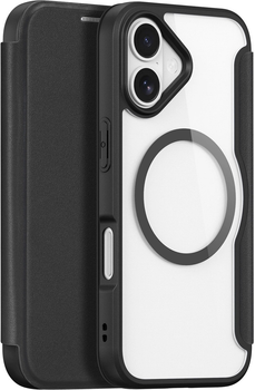 Чохол-книжка Dux Ducis Skin X Pro MagSafe для Apple iPhone 17 Black (6971824153668)