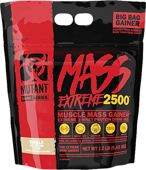 Гейнер Mutant Mass Extreme 2500 5450 г Vanilla Ice Cream (811662029519)
