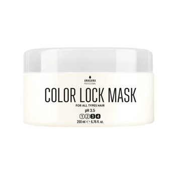 Маска закрепления цвета для всех типов волос COLOR LOCK MASK ANAGANA 200 мл 4820245171275