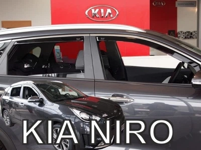 Дефлекторы окон ветровики Kia Niro 5D 16- вставные 4шт Heko КИА Ниро АМ0054188