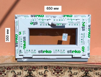 Окно-Steko 650 х 350 мм на 2-стекла стандарт