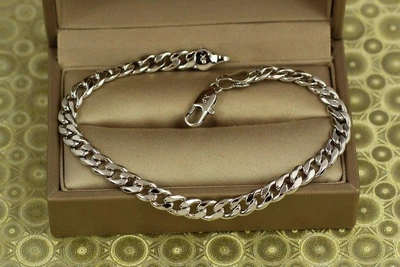 Браслет Xuping Jewelry круглый панцирь 19,5 см 5 мм серебристый