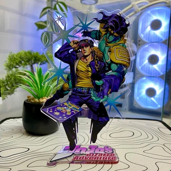 Акриловая Фигурка Невероятные приключения ДжоДжо JoJos Bizarre Adventure Куджо Джотаро 3 15см