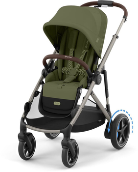 Прогулянкова коляска електрична Cybex eGazelle S Moss Green 525000169 (4063846511600)