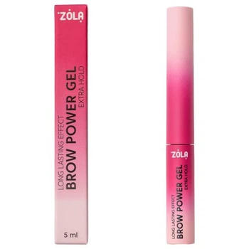 Гель для бровей ZOLA Brow Power Gel прозрачный 5 мл