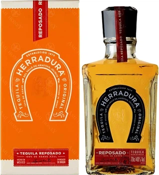 Текіла Herradura Reposado 0.7 л 40% у подарунковій упаковці (7501145233382)