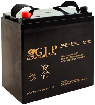 Акумуляторна батарея GLP 55-12 VRLA AGM 12 V 55 Ah M6 (5902135122112)
