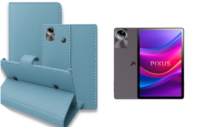 Книга-трансформер Armor для планшета Pixus Combo, цвет Blue