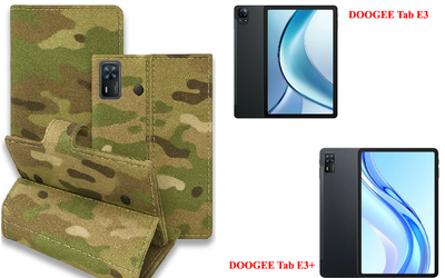 Книга-трансформер Armor для планшета DOOGEE Tab E3, DOOGEE Tab E3+, цвет Myltikam