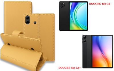 Книга-трансформер Armor для планшета DOOGEE Tab G6, DOOGEE Tab G6+, цвет Gold