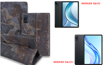 Книга-трансформер Armor для планшета DOOGEE Tab E3, DOOGEE Tab E3+, цвет Hrab
