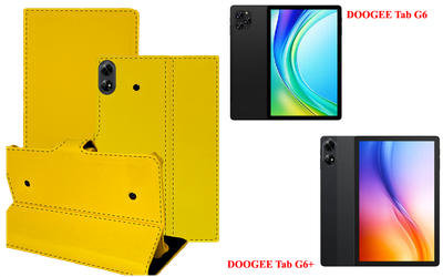 Книжка-трансформер Armor для планшета DOOGEE Tab G6, DOOGEE Tab G6+, колір Yellow