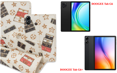 Книга-трансформер Armor для планшета DOOGEE Tab G6, DOOGEE Tab G6+, цвет Lyi White