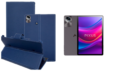 Книга-трансформер Armor для планшета Pixus Combo, цвет TM Blue