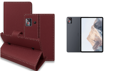 Книга-трансформер Armor для планшета ZTE Nubia Pad Pro, цвет Bordo