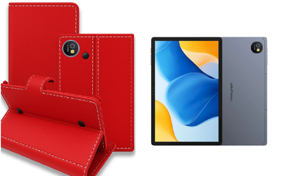 Книга-трансформер Armor для планшета Ulefone Tab A10 Pro, цвет Red