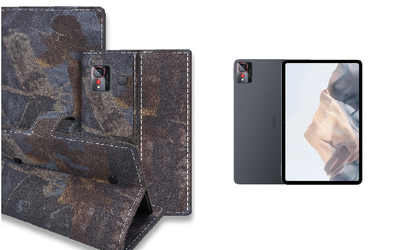 Книга-трансформер Armor для планшета ZTE Nubia Pad Pro, цвет Hrab