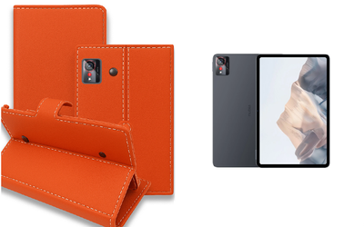 Книга-трансформер Armor для планшета ZTE Nubia Pad Pro, цвет Orange