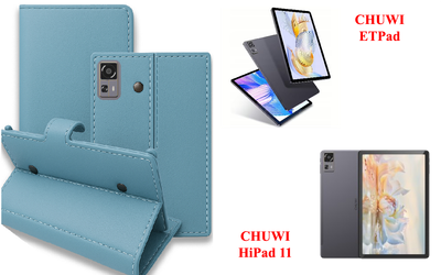 Книга-трансформер Armor для планшета CHUWI ETPad, CHUWI HiPad 11, цвет Blue