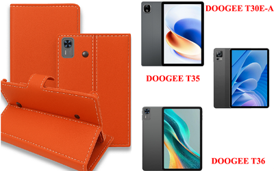Книга-трансформер Armor для планшета DOOGEE T30E-A, T35, T36, цвет Orange