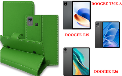 Книга-трансформер Armor для планшета DOOGEE T30E-A, T35, T36, цвет Green
