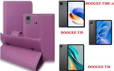 Книга-трансформер Armor для планшета DOOGEE T30E-A, T35, T36, цвет Violet