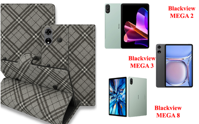 Книга-трансформер Armor для планшета Blackview MEGA 2, MEGA 3, MEGA 8, цвет Klitunka
