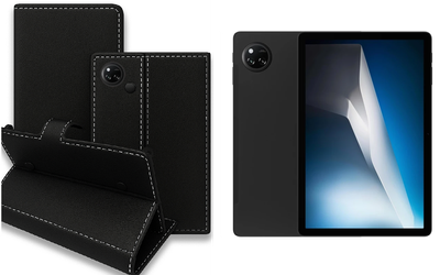 Книжка-трансформер Armor для планшета DOOGEE Tab A9 Pro+, колір Black