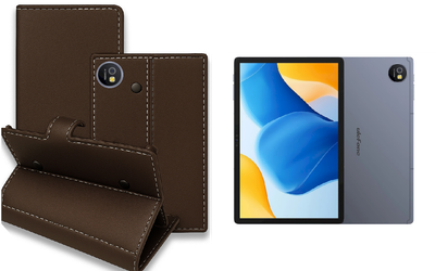 Книга-трансформер Armor для планшета Ulefone Tab A10 Pro, цвет Braun