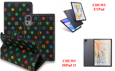 Книга-трансформер Armor для планшета CHUWI ETPad, CHUWI HiPad 11, цвет Lyi Black