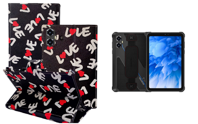 Книга-трансформер Armor для планшета Oukitel RT3 Plus, цвет Love
