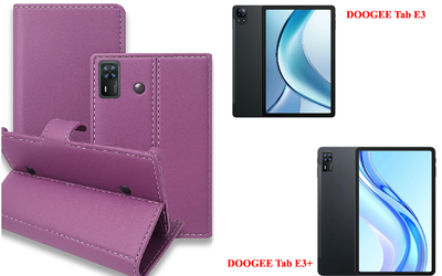 Книга-трансформер Armor для планшета DOOGEE Tab E3, DOOGEE Tab E3+, цвет Violet