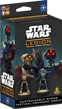 Dodatek do gry planszowej Atomic Mass Games Star Wars: Legion 2.0 Customizable Super Tactical Command Droid (wersja angielska) (841333132897)