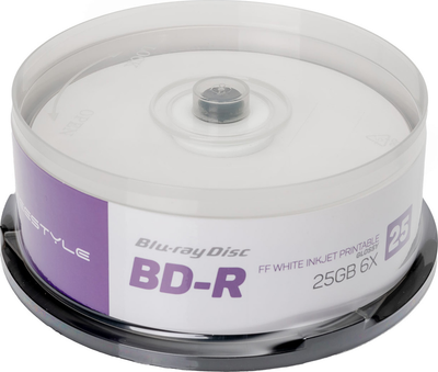 Dyski Freestyle BD-R Blu-ray 25 GB 6x Print FF Cake 25 szt. (OFBDRP6C25)