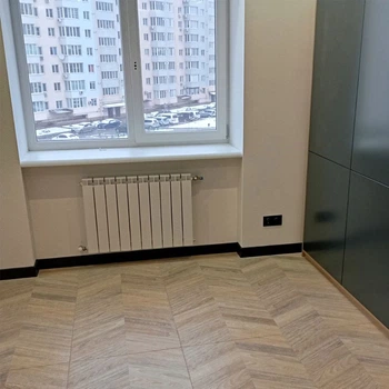 Плінтус Doellken Cubu flex life 1144 100мм 2,5 м Чорний