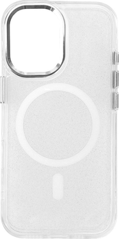 Etui plecki Hurtel Glitter Case with MagSafe do Samsung Galaxy S25 Edge White (5907769376337)