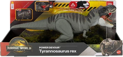 Динозавр Невероятная атака Тиранозавр Ти-Рекс Мир Юрского периода Jurassic world Tyrannosaurus T Rex Dinosaur Mattel
