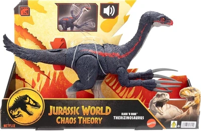 Фигурка Динозавр Теризинозавр Мир Юрского периода Jurassic world Therizinosaurus Chaos Theory Mattel