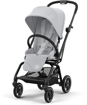 Прогулянкова коляска спортивна Cybex Eezy S Twist+ 2 SLV Fog Grey Gold 525000181 (4063846450282)