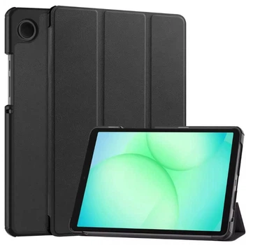 Чехол Smart Case на Samsung Galaxy Tab A11 Plus (11") / чехол для планшета с функцией подставки / черный