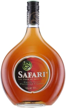 Лікер Safari Exotic Fruit Flavoured Liqueur 1 л 20% (8711300776244_8711300776220N)