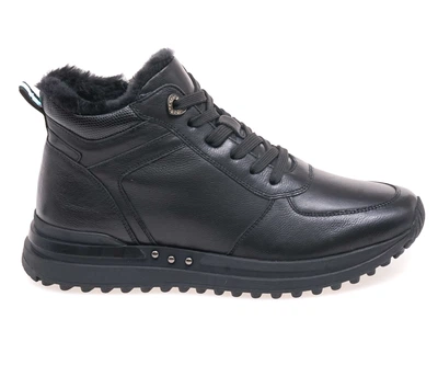 Черевики жіночі Anemone T3046M-42-062/BLACK 37 Чорний