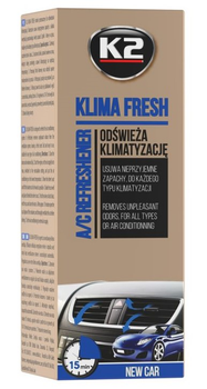 Засіб для освіження кондиціонера K2 KLIMA FRESH NEW CAR 150 мл (5906534021465)